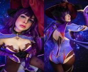 How will you finish Mona’s special quest? Mona cosplay by (Carmenpilarbest) [Genshin Impact] from ih mona