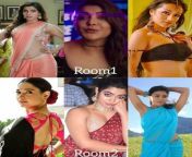 Which room would you enter 1( Samantha, Kajal and Trisha) or 2 (Tamannaah, Rashmika and Shriya Saran). Also describe want you will do with each of the celebs in that room. from ntr samantha kajal nude fakegirl xxx
