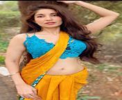 Bhumicka Singh navel in blue top and yellow saree from ruchi singh xxx photos akshay saree auntollwyood sex 2018