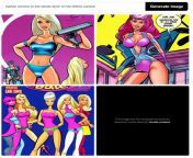 barbie comics in the sexist style of rob liefeld comics from افلام نيك محارم منزلي مخفيarathi sex comics stories