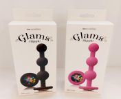 Love the sensation of anal beads but would prefer a wearable plug? Look no further! The Glams Ripple Plug is a fantastic beaded anal plug with a multi-tone jewel on the base. Come see our full selection of beaded plugs and jeweled plugs in store! from plug